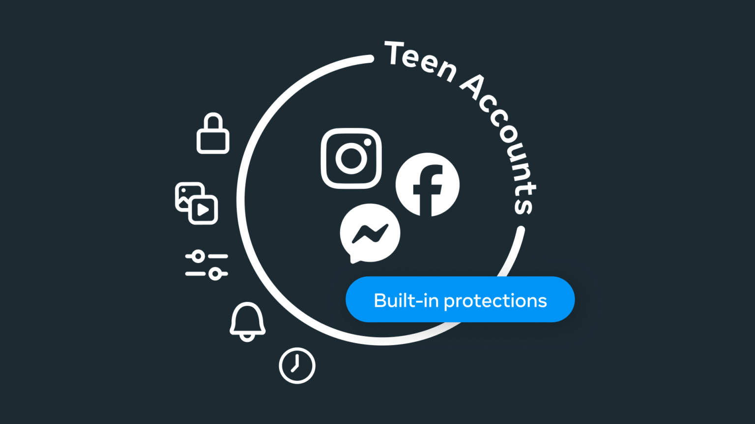 IGFBMessenger Teen Accounts Update Header
