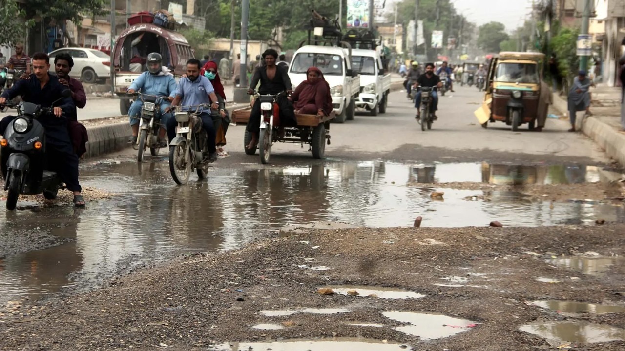 mayor murtaza wahab says rain damaged roads being repaired in karachi 1758567177 b